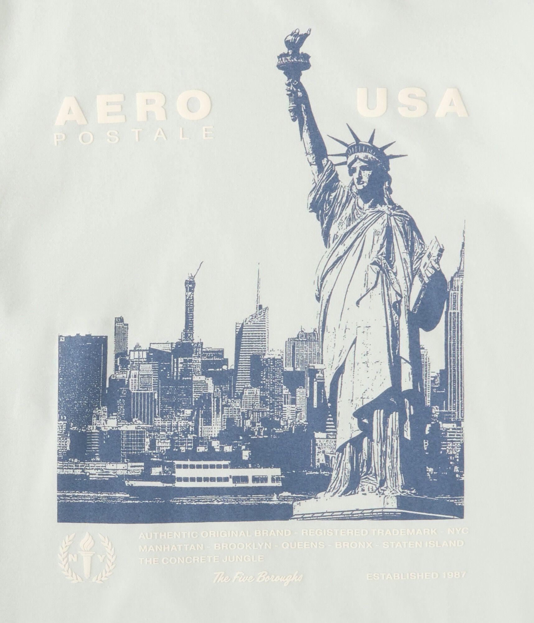 Aeropostale USA Statue Of Liberty Graphic Tee