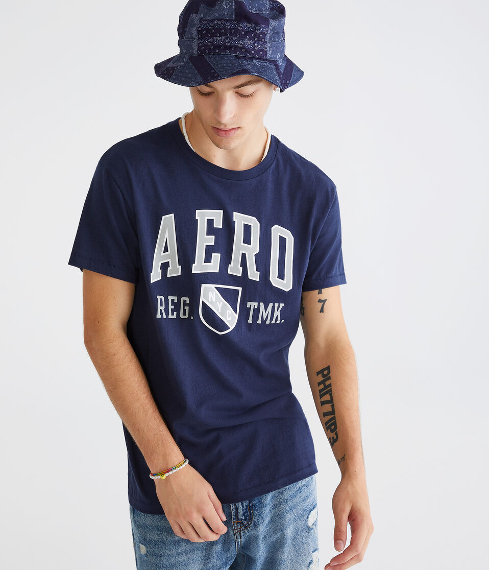 Aero NYC Trademark Logo Graphic Tee