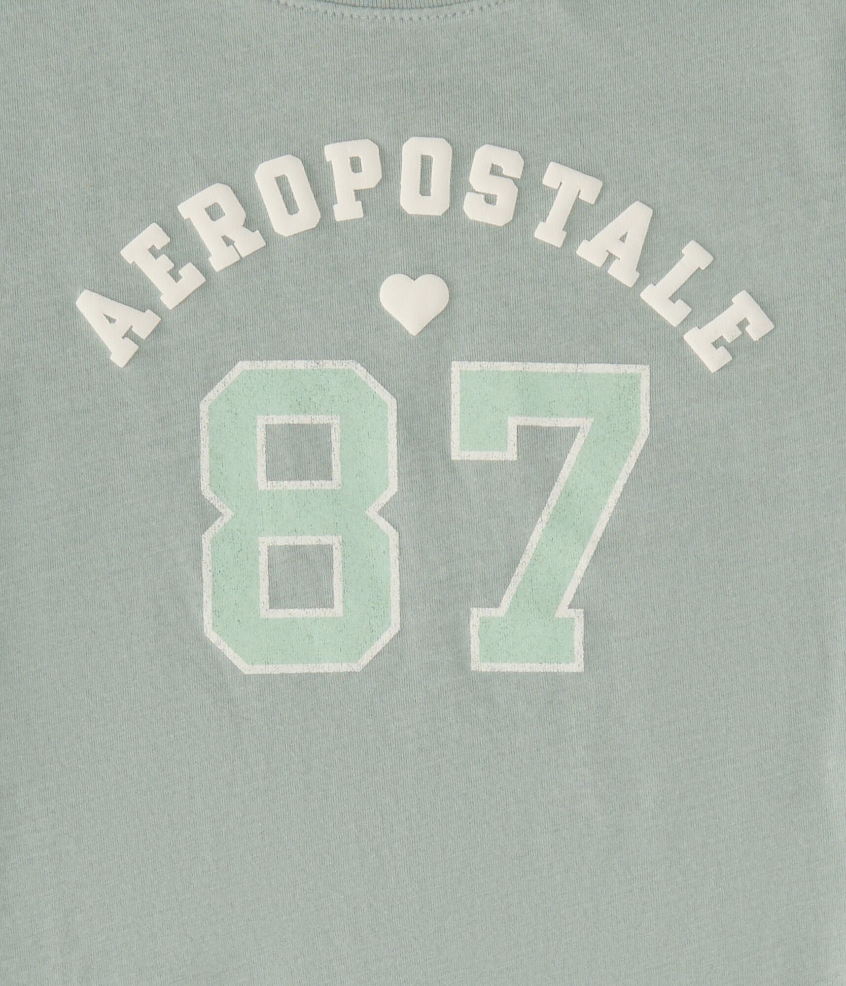 Aeropostale 87 Heart Graphic Tee