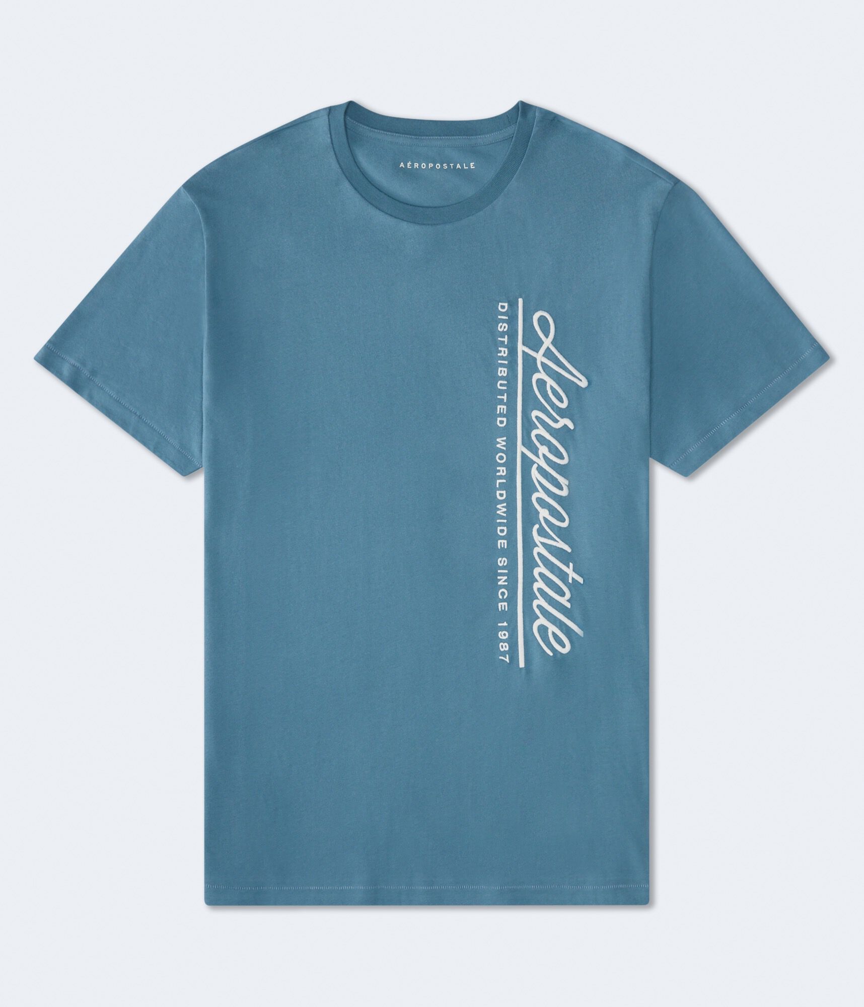 Aeropostale Vertical Logo Graphic Tee