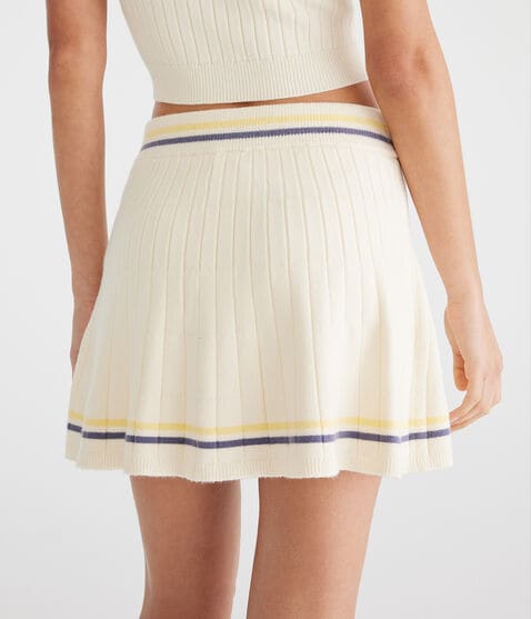 Striped Sweater Mini Skirt Striped Sweater Mini Skirt