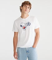 Snoopy Soccer Relaxed Graphic Tee