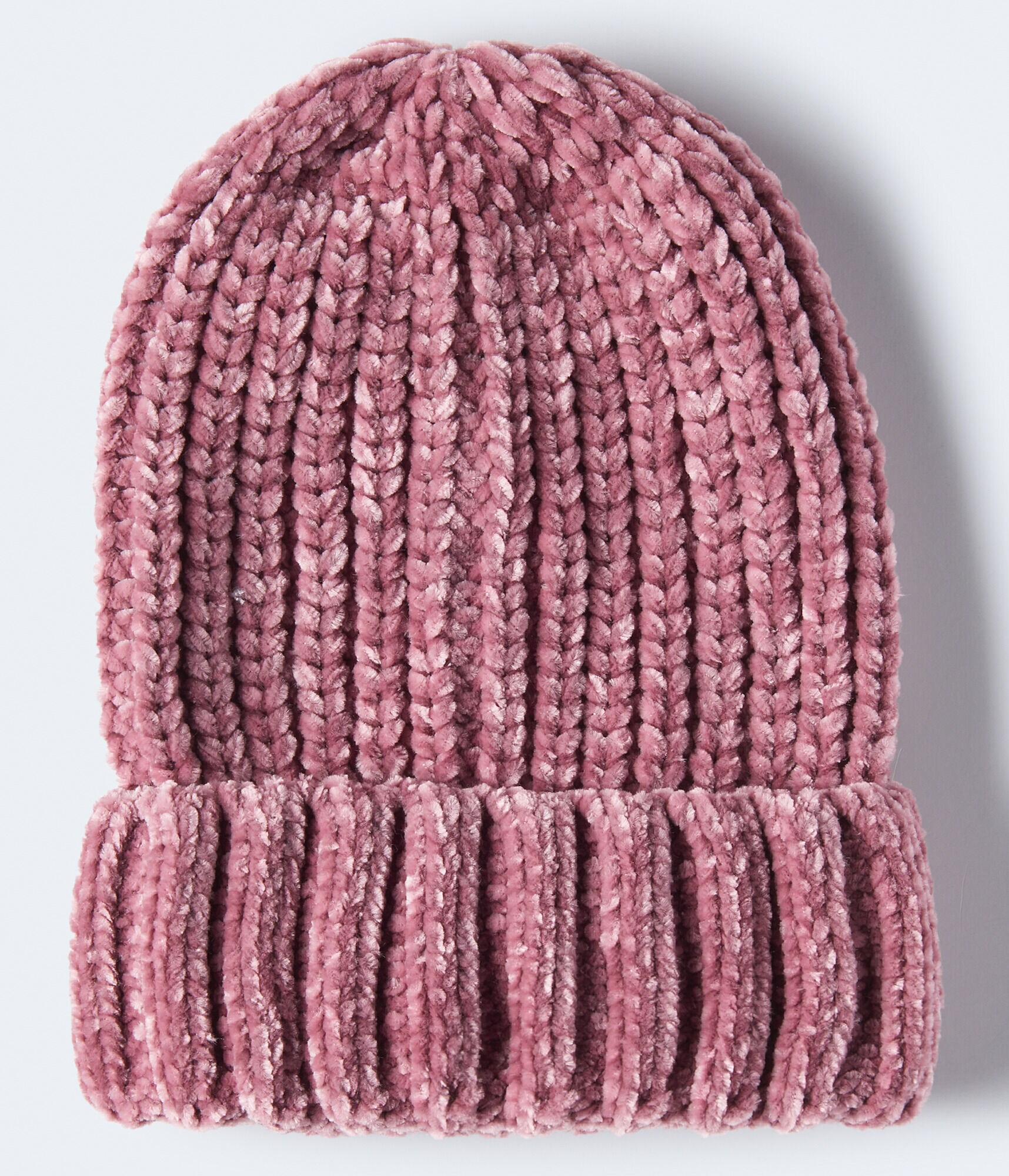 Cuffed Chenille Hat