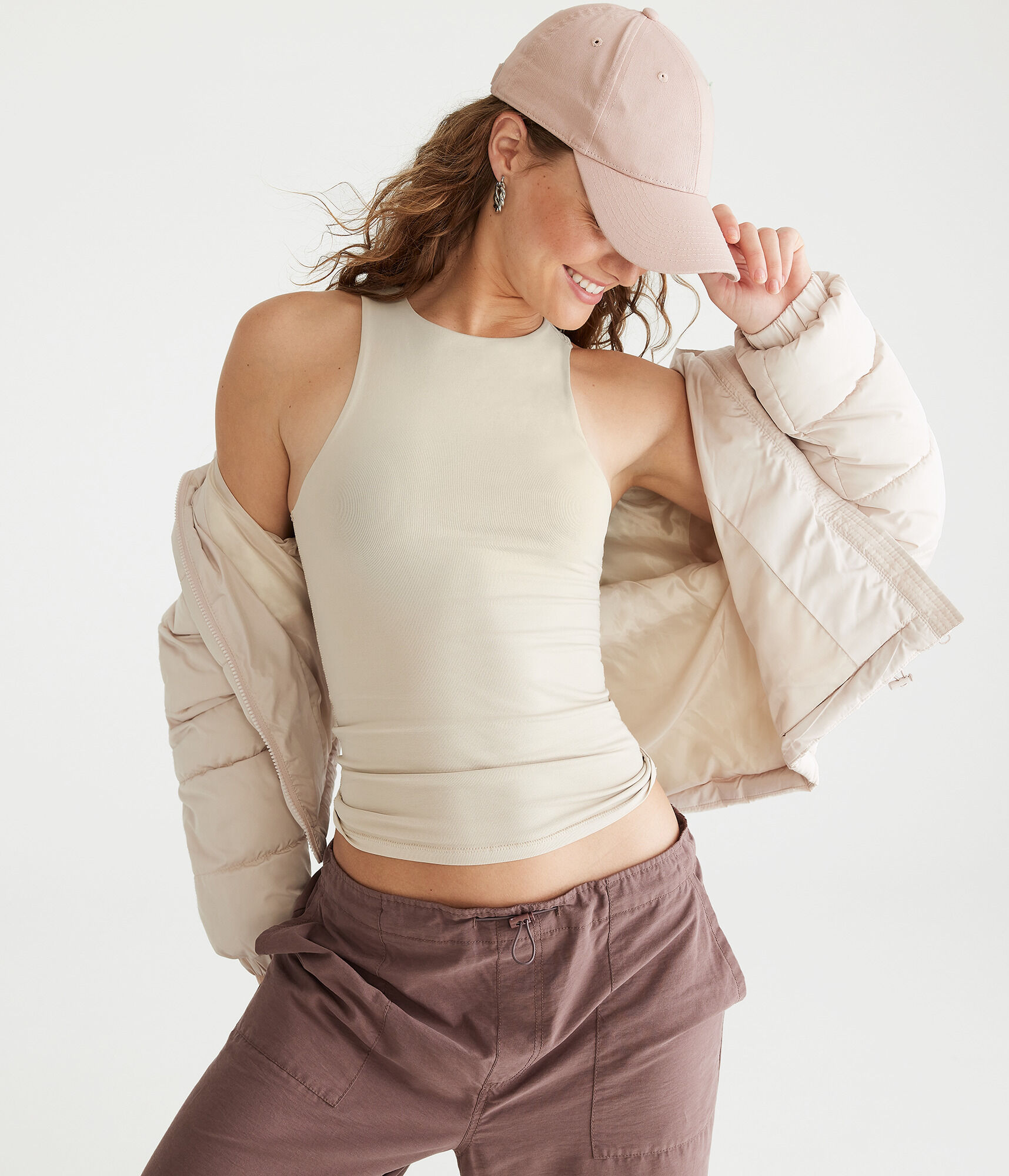 Seriously Soft Sculpt High-Neck Tank