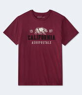 Aeropostale Cali Bear Graphic Tee