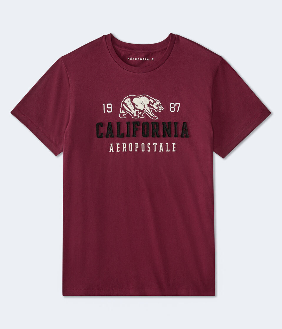 Aeropostale Cali Bear Graphic Tee
