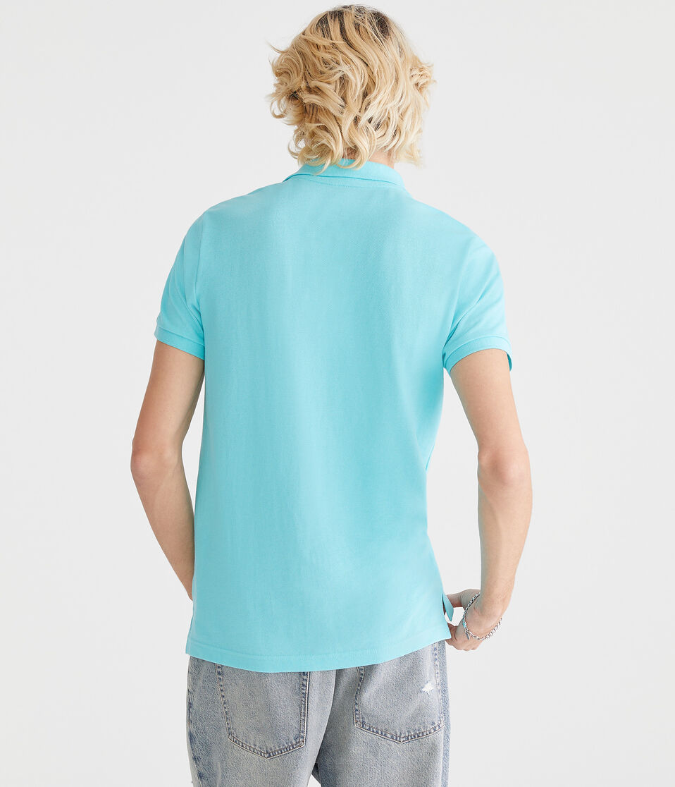 Eco A87 Logo Piqué Polo