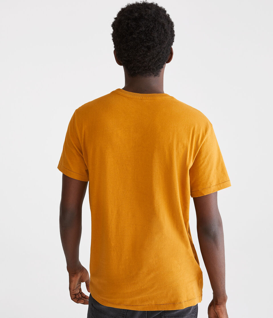 Stacked Aero Logo Appliqué Graphic Tee