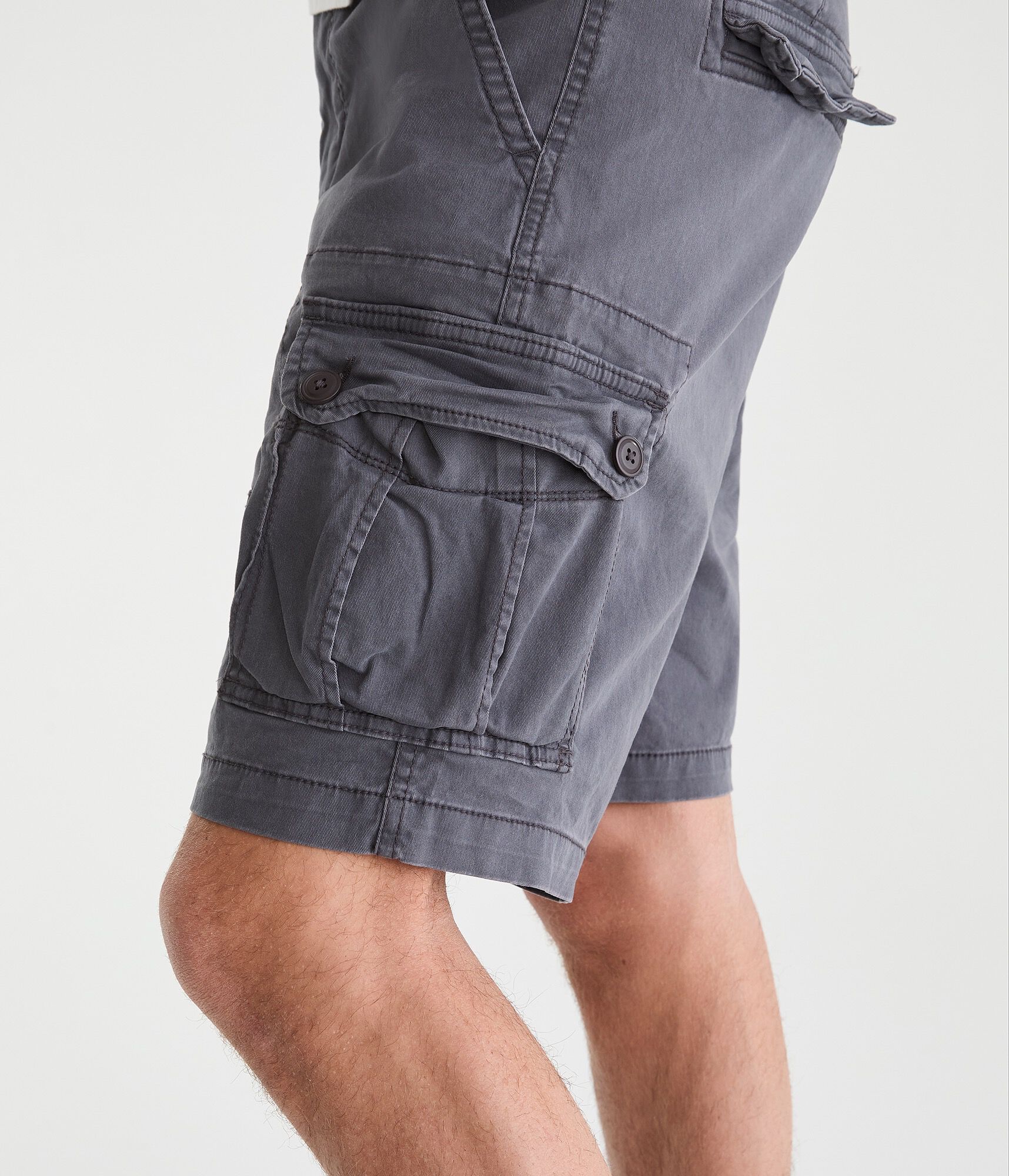 Stretch Twill Cargo Shorts 10"