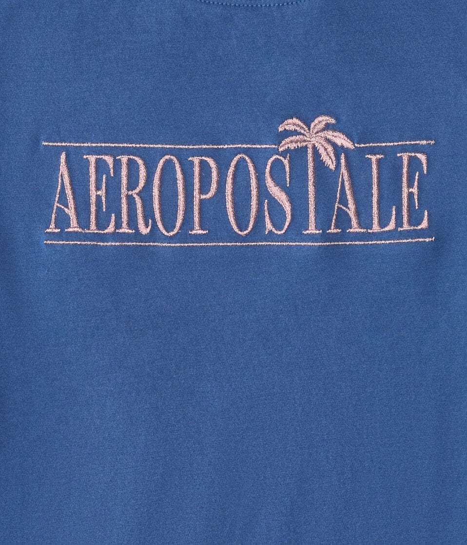 Aeropostale Palm Tree Graphic Tee