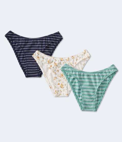 Fashion High-Cut Cheeky 3-Pack Fashion High-Cut Cheeky 3-Pack