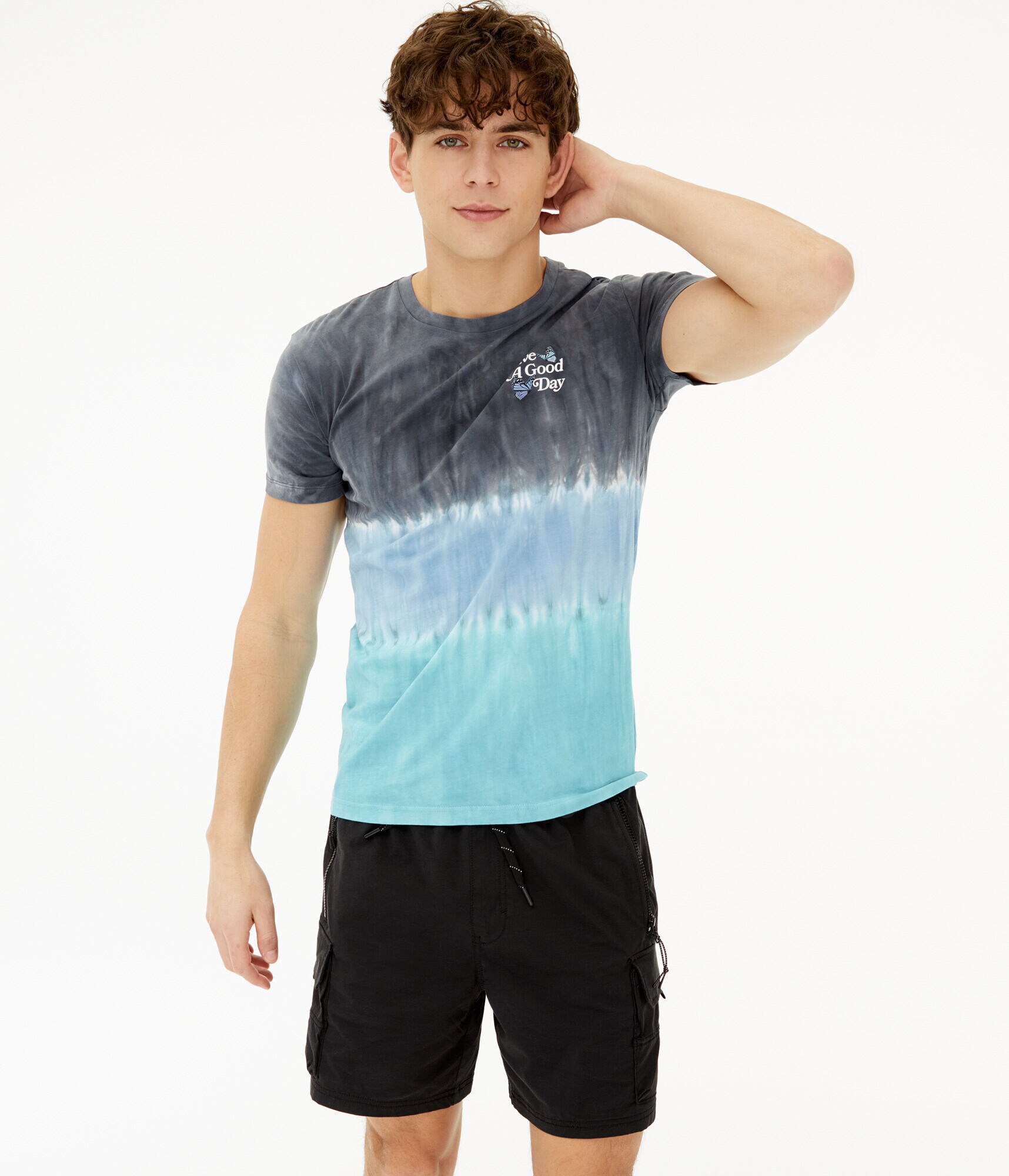 Have A Good Day Tie-Dye Graphic Tee