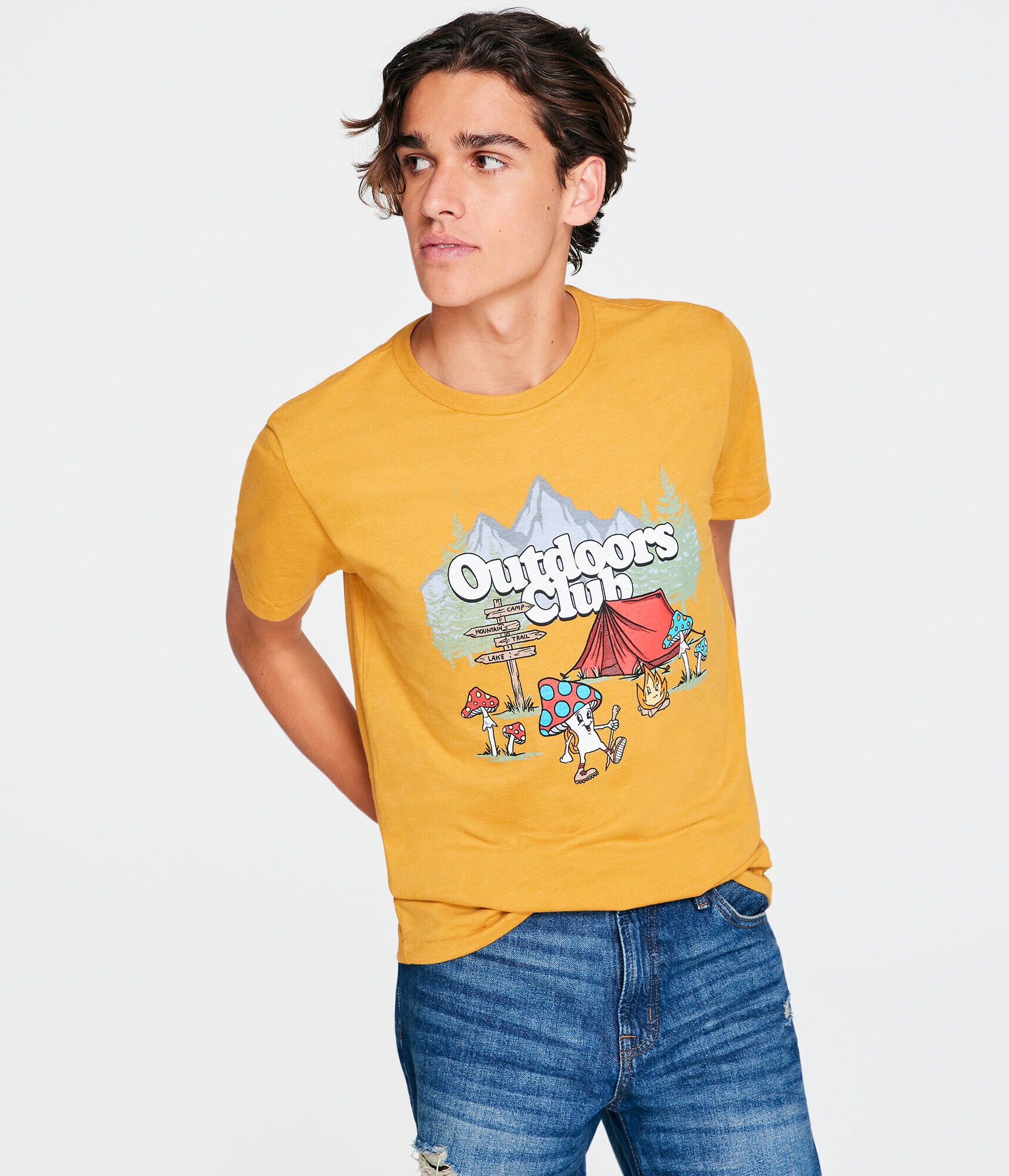 Outdoors Club Graphic Tee