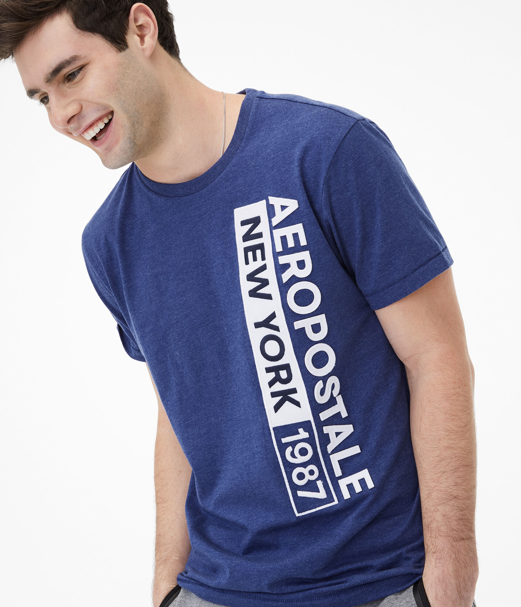 Aeropostale New York Logo Graphic Tee