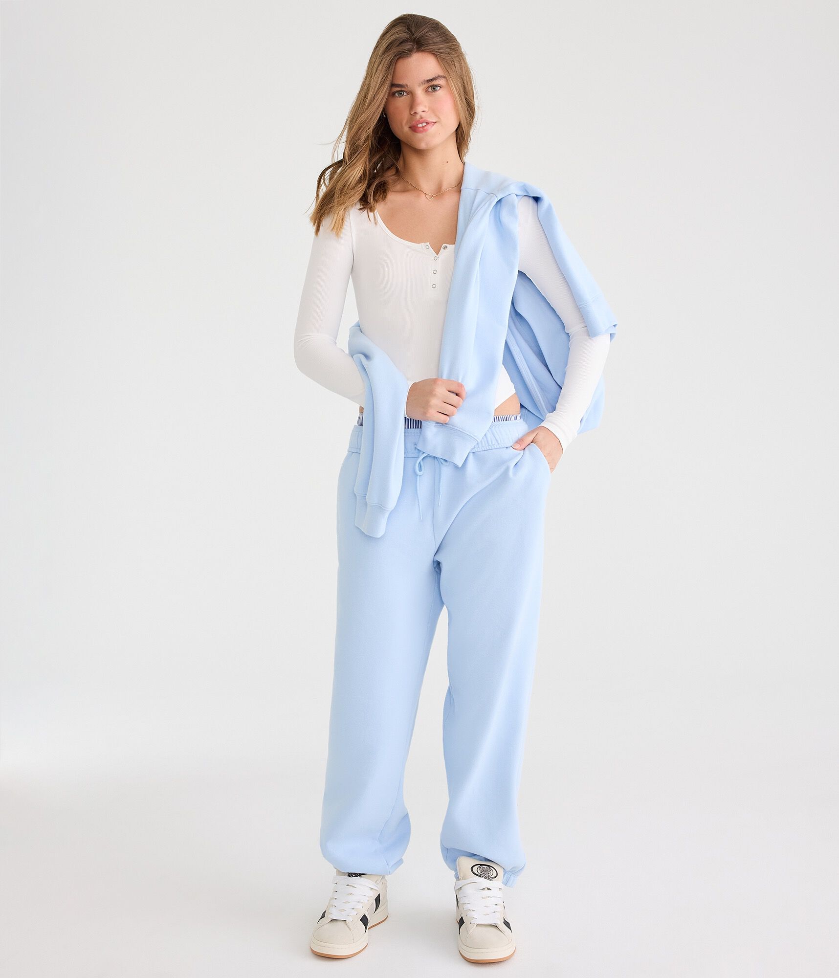 Long Sleeve Henley Bodysuit