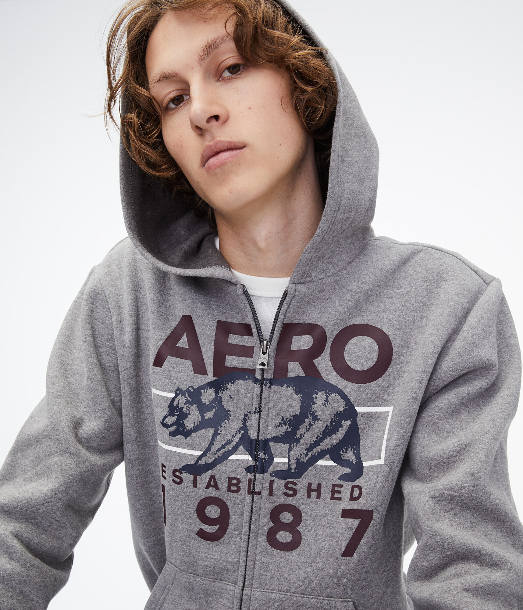 Aero Bear Full Zip Hoodie