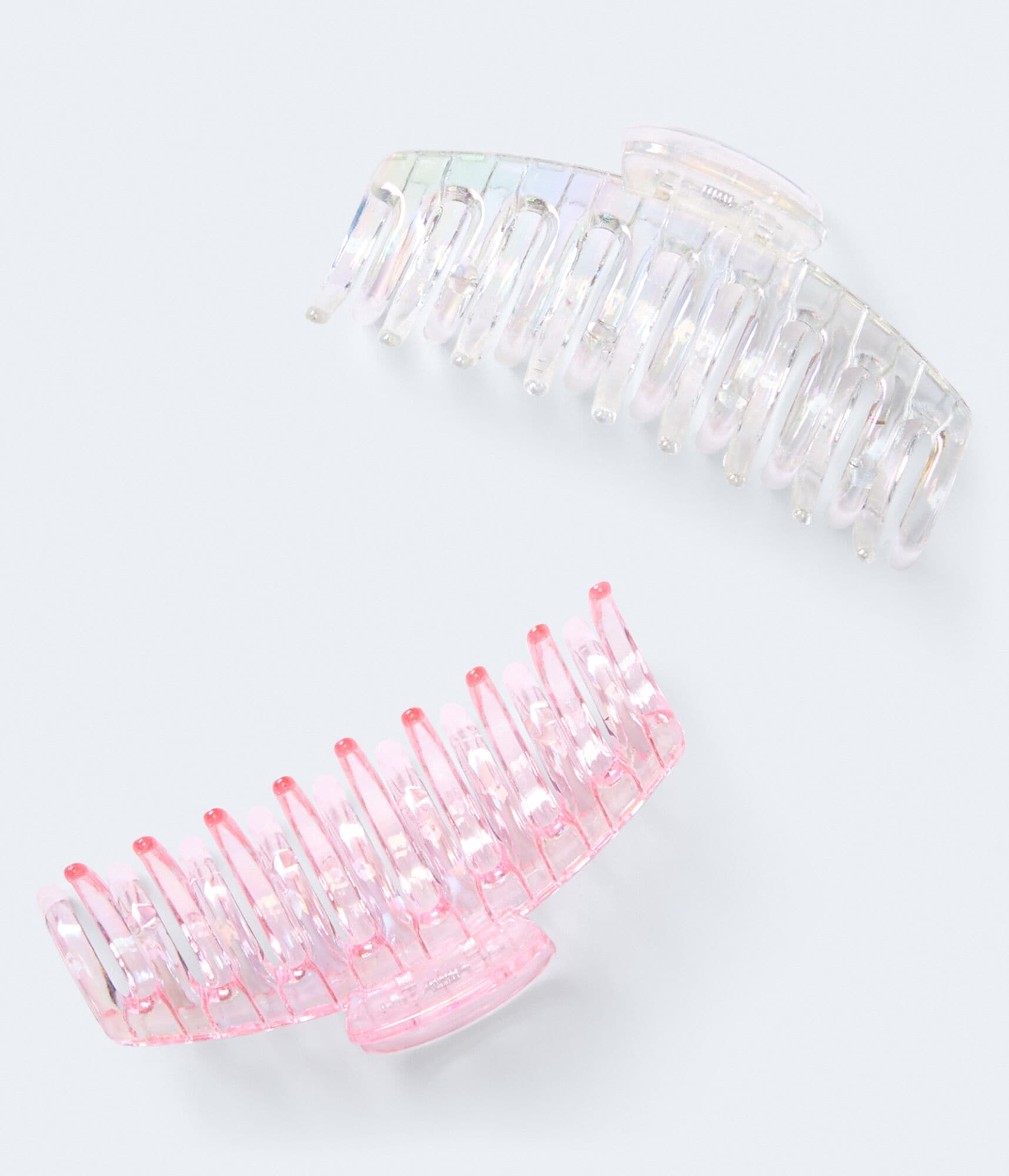 Rounded Claw Hair Clip 2-Pack