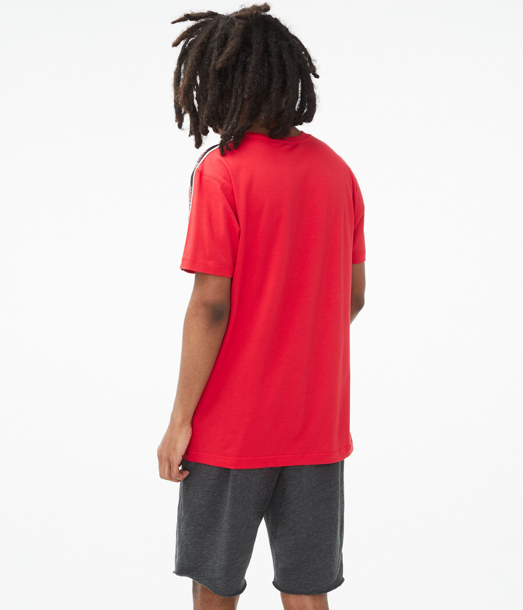 Aero87 Stripe Stretch Graphic Tee