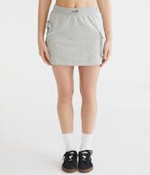 Fleece Cargo Mini Skirt