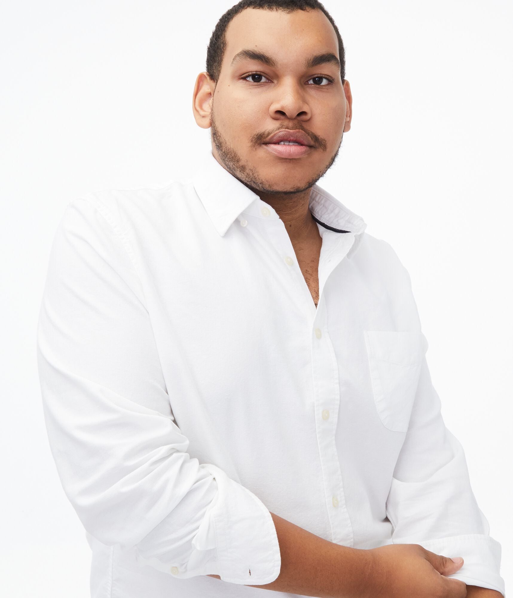 Long Sleeve Oxford Button-Down Shirt