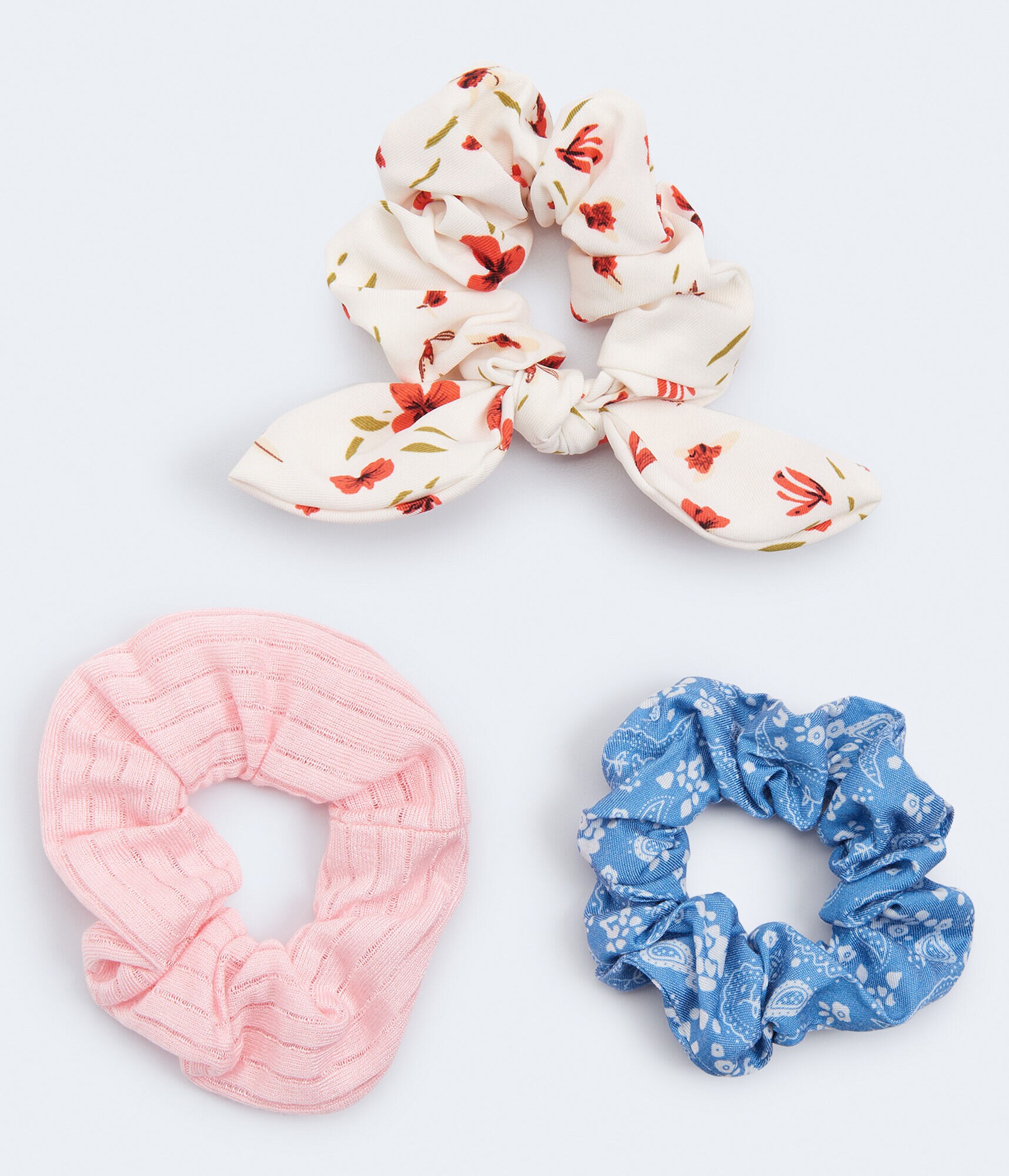 Bandana Scrunchie 3-Pack
