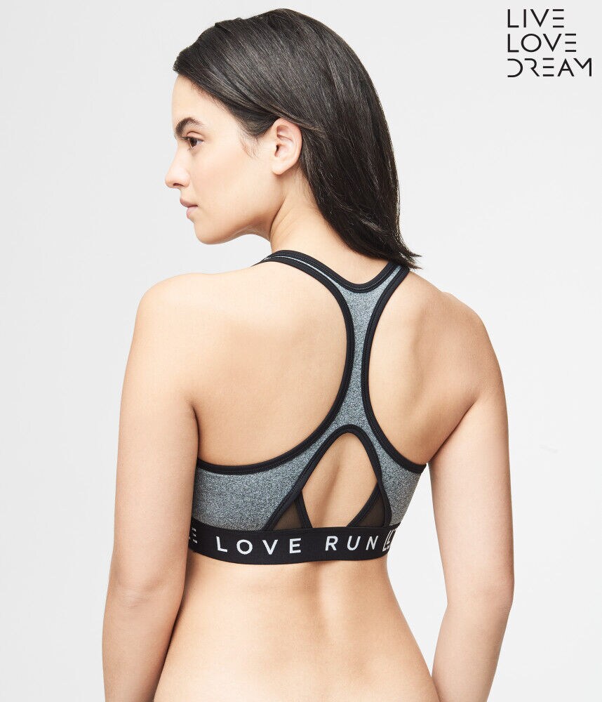 LLD Open Back Medium-Impact Sports Bra