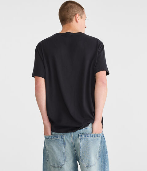 Aero 1987 Vertical Appliqué Graphic Tee Aero 1987 Vertical Appliqué Graphic Tee