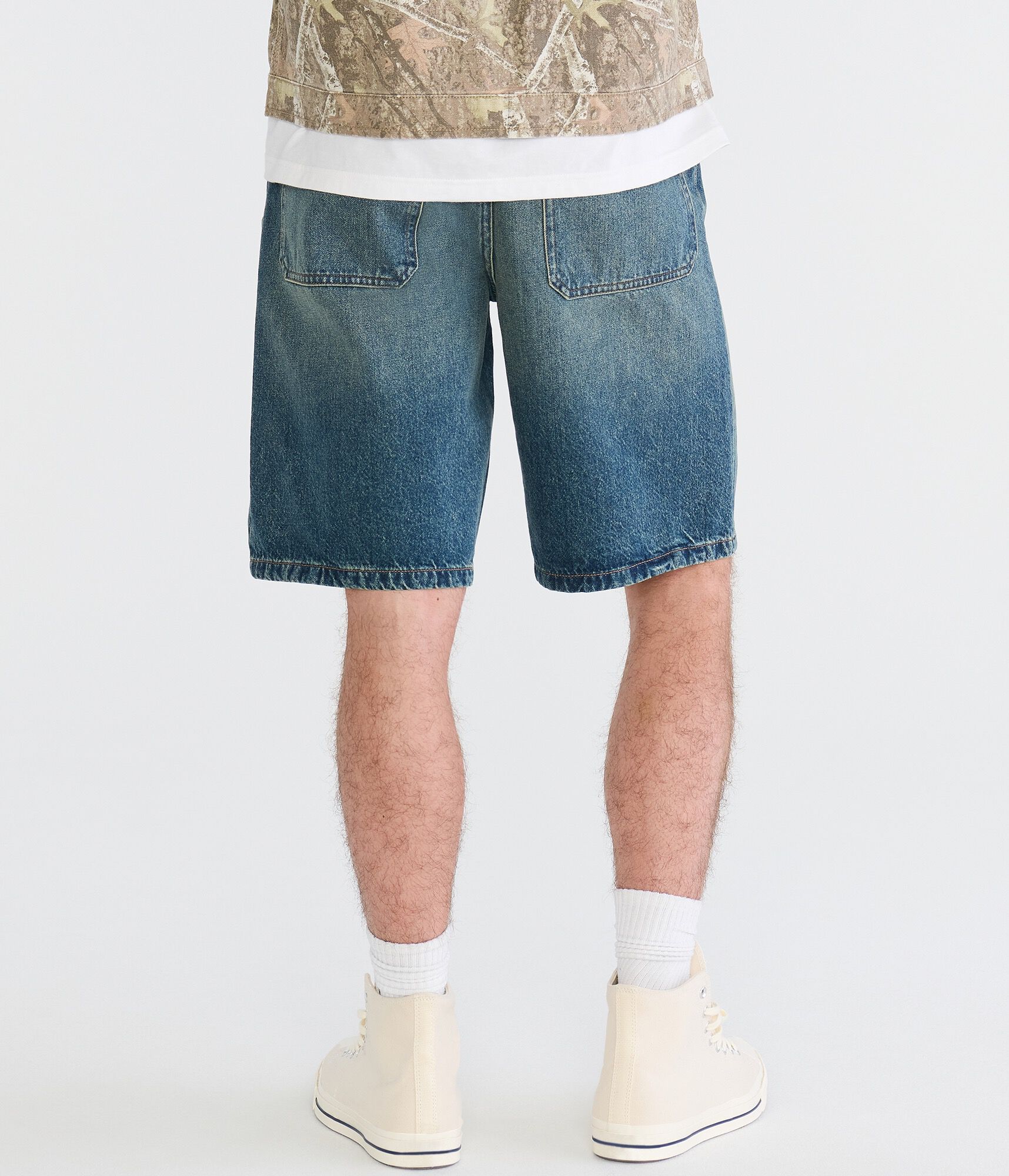 Baggy Denim Shorts 11"