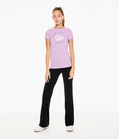 Aero Script Logo Appliqué Graphic Tee