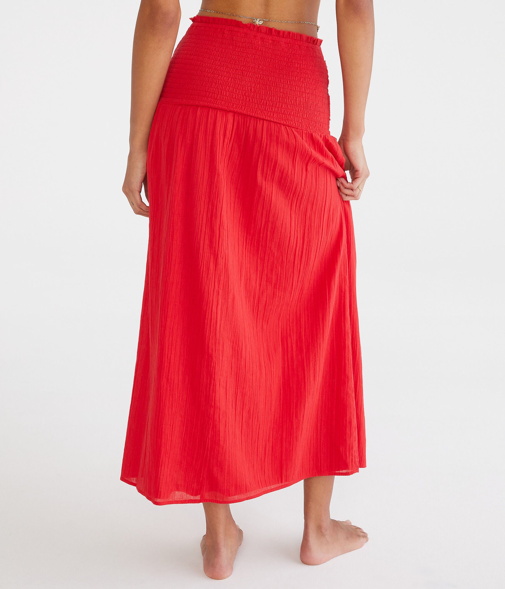 Solid Strapless Convertible Dress