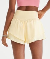 Air Soft High-Rise Flutter Shorts