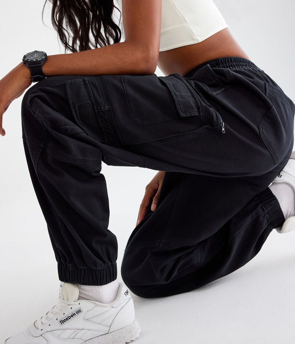 High-Rise Cargo Joggers