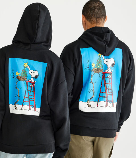 Peanuts® | Aéropostale Santa Snoopy Full-Zip Hoodie Peanuts® | Aéropostale Santa Snoopy Full-Zip Hoodie