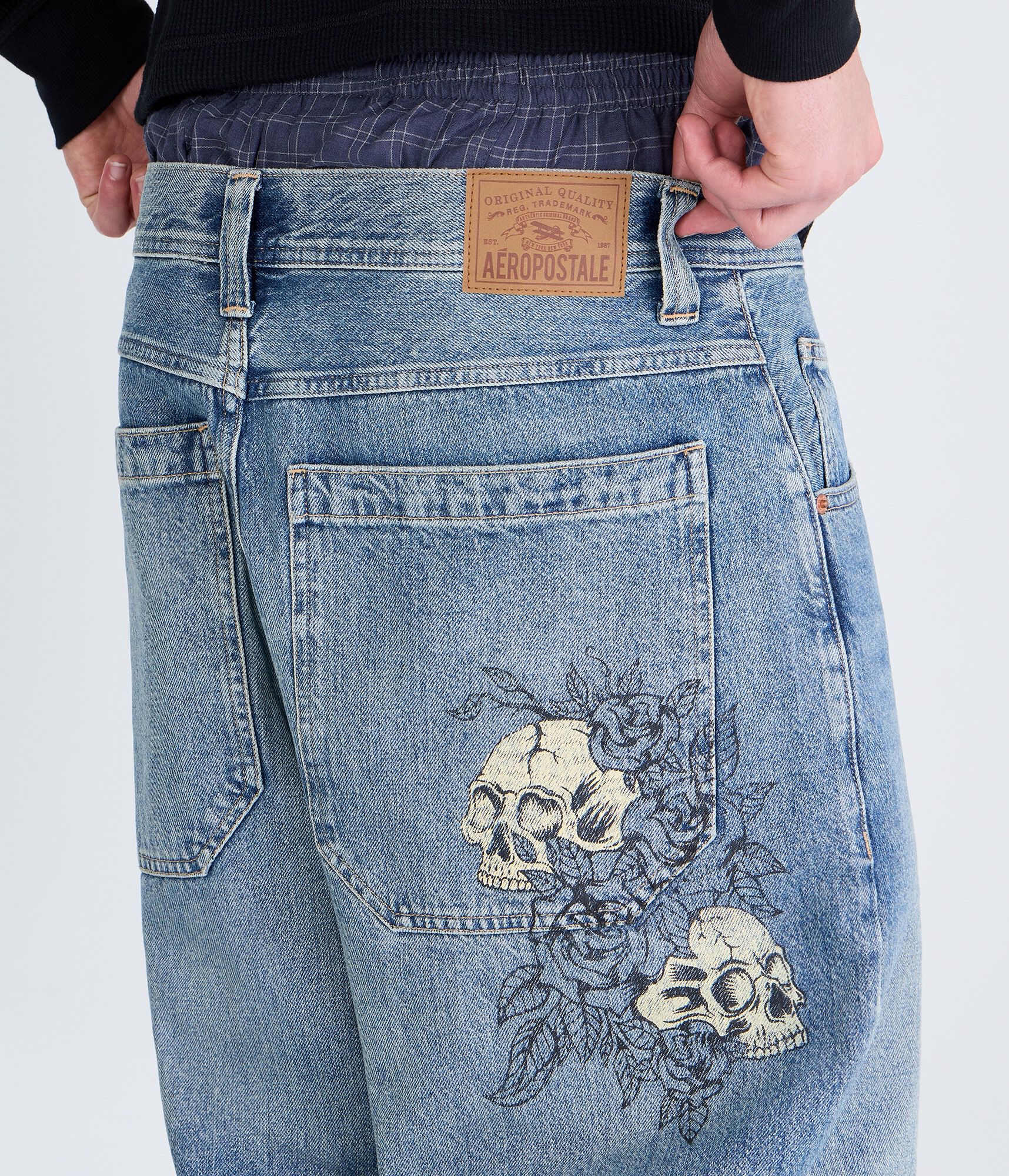 Skulls Super Baggy Jean