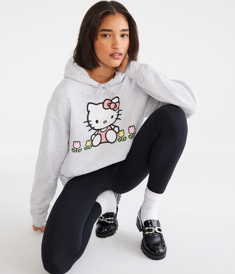 Hello Kitty Oversized Pullover Hoodie