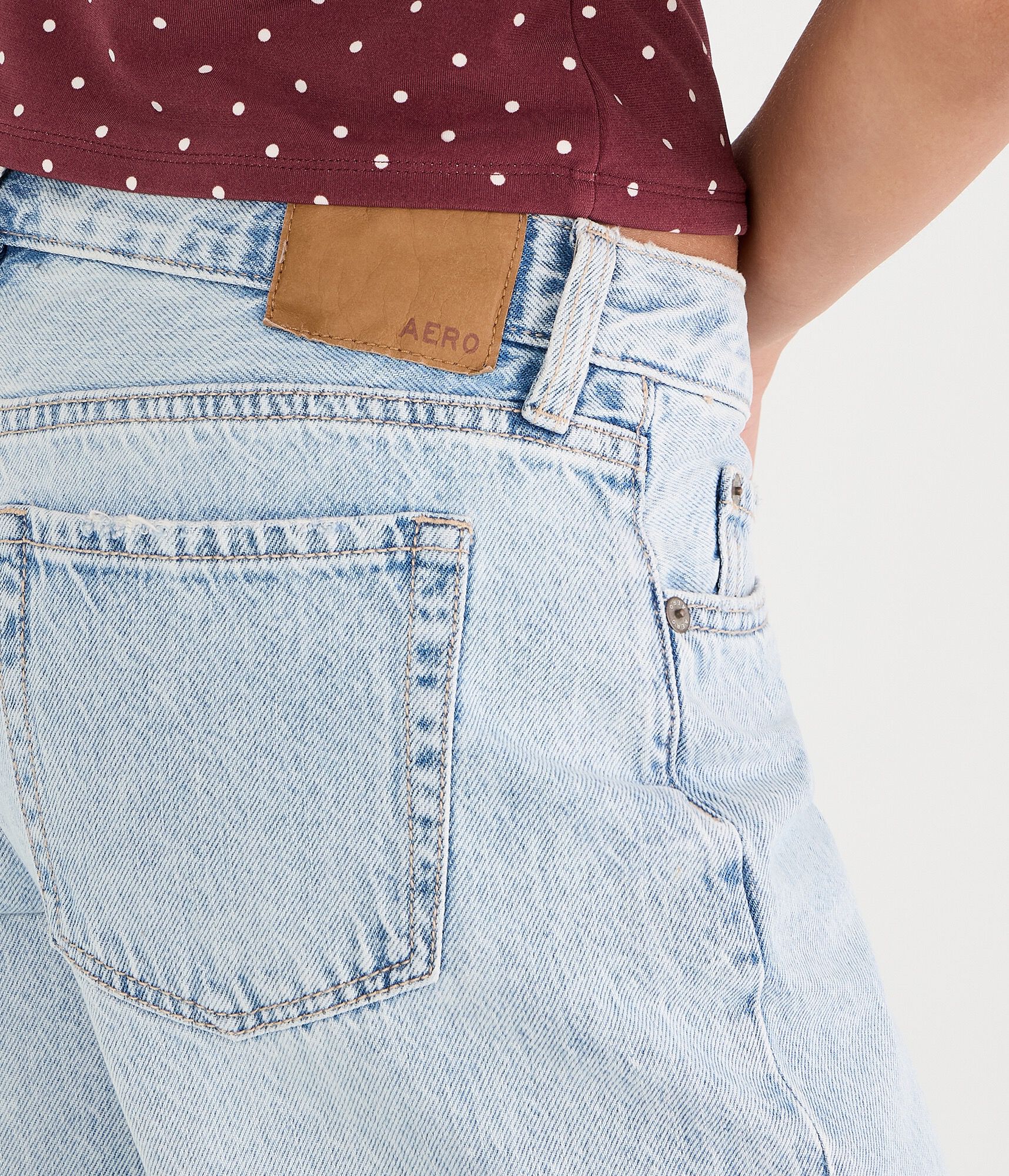 Super Low-Rise Baggy Wide Leg Jean