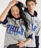 Philadelphia 76ers Layered Pullover Hoodie