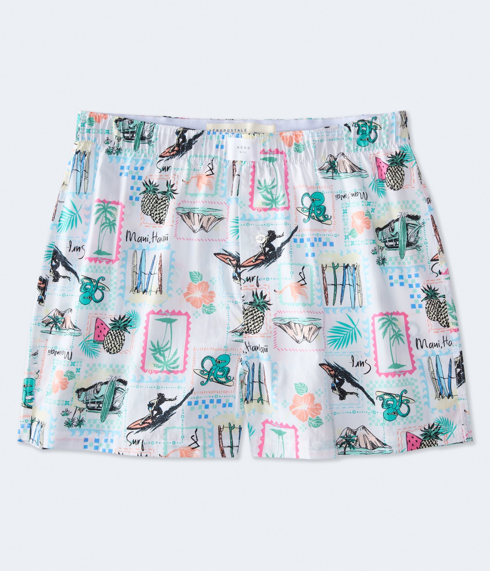 Maui Surfing 4" Woven Boxers