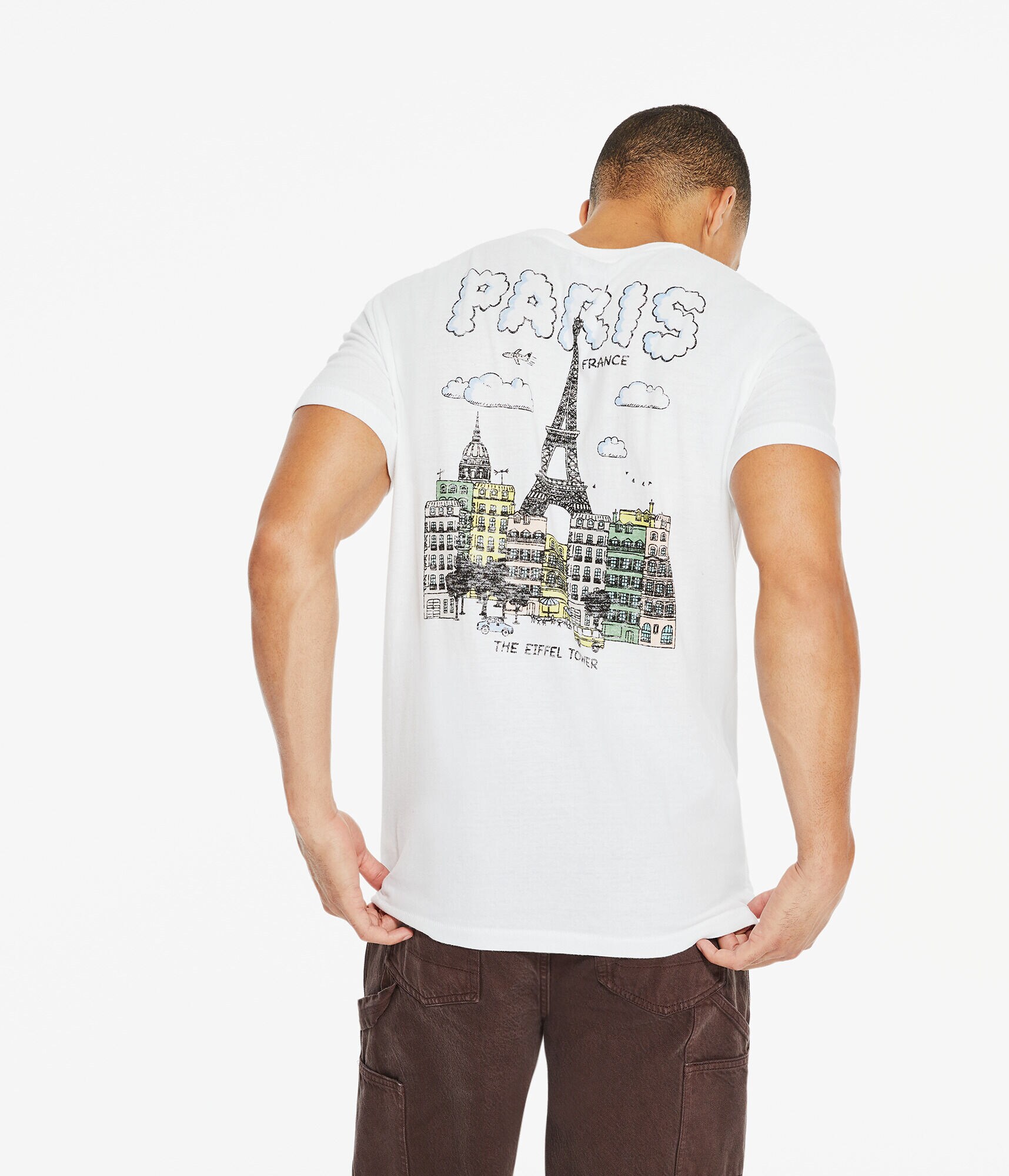 Paris Cloud Graphic Tee