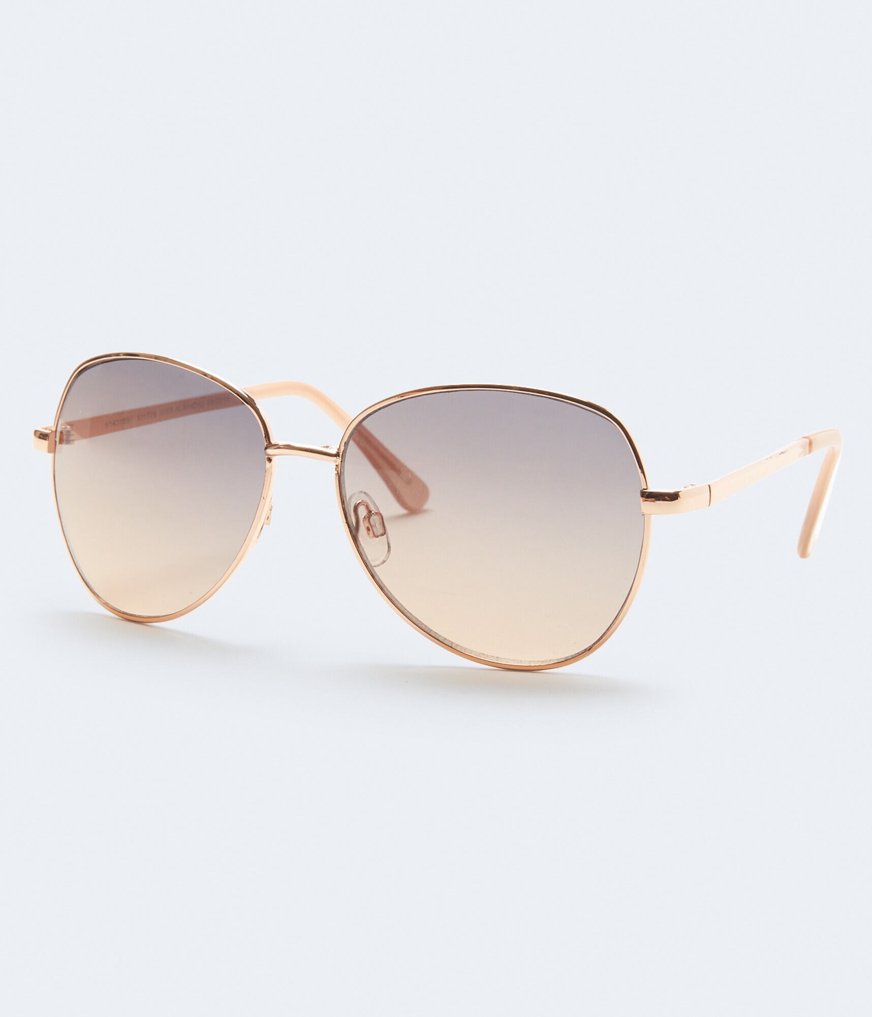 Tinted Aviator Sunglasses