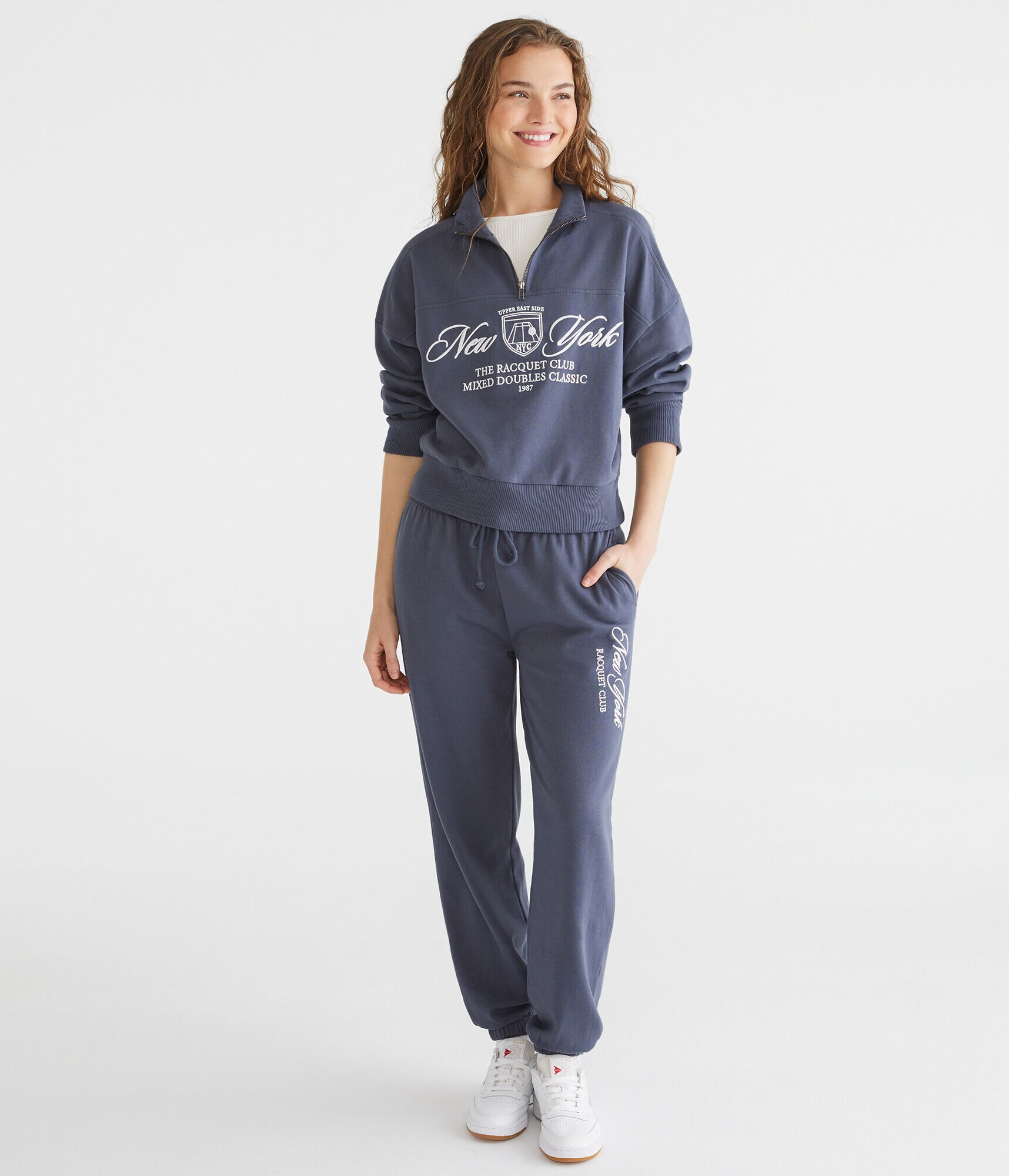 New York Racquet Club Quarter-Zip Sweatshirt