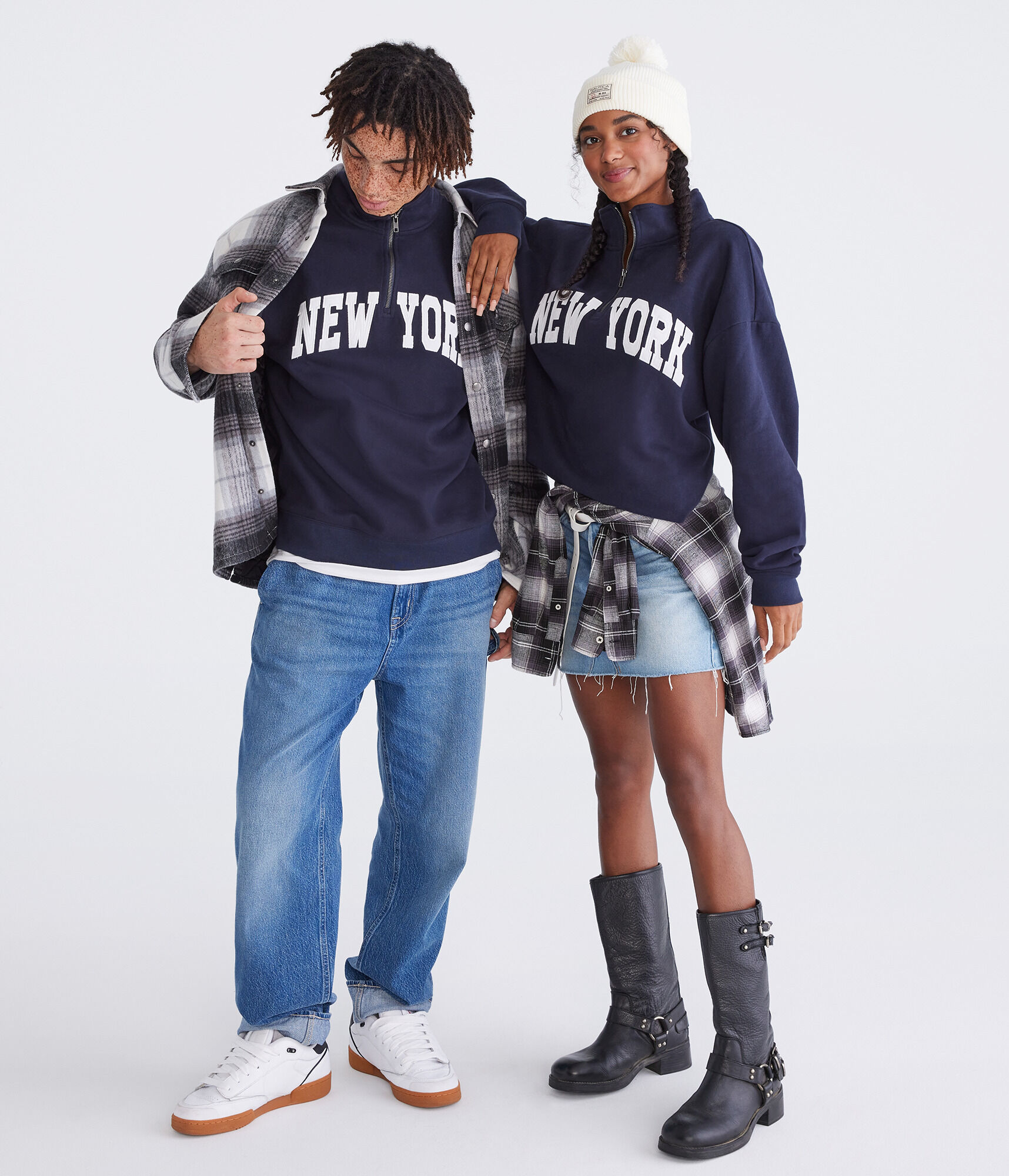 New York Essentials Quarter-Zip Sweatshirt