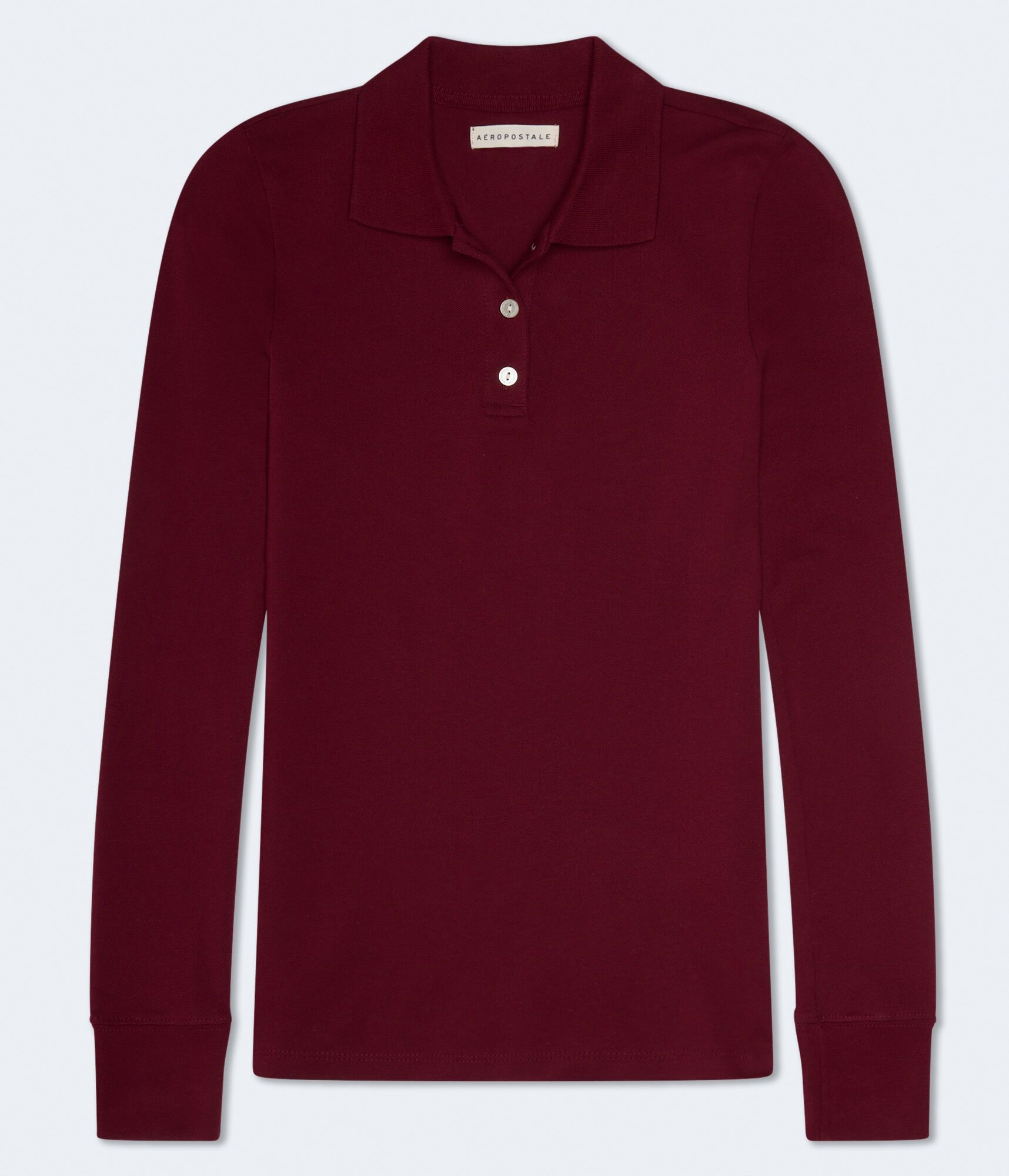 Long Sleeve Uniform Piqu&eacute; Polo