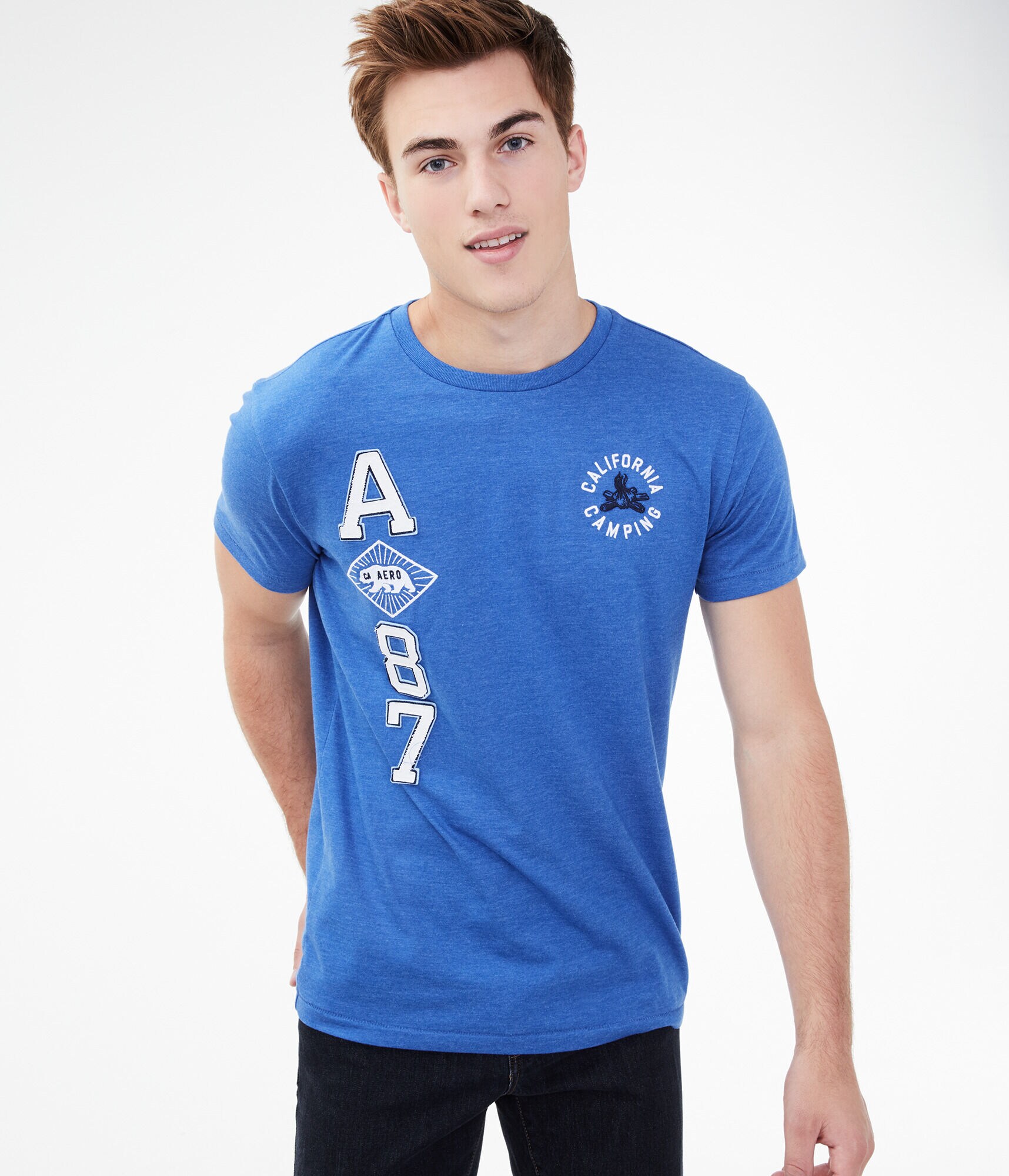 Vertical A87 Bear Graphic Tee