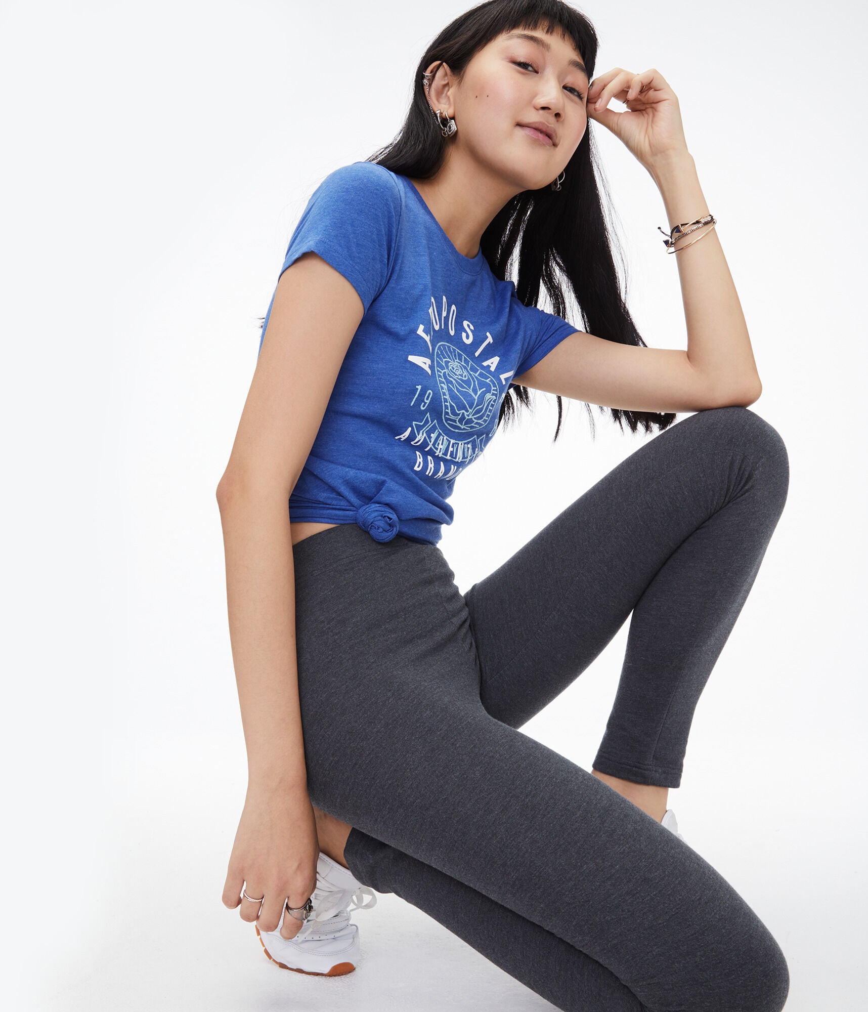 High Waisted Fleece Lined Leggings