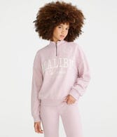 Malibu Sports Quarter-Zip Sweatshirt