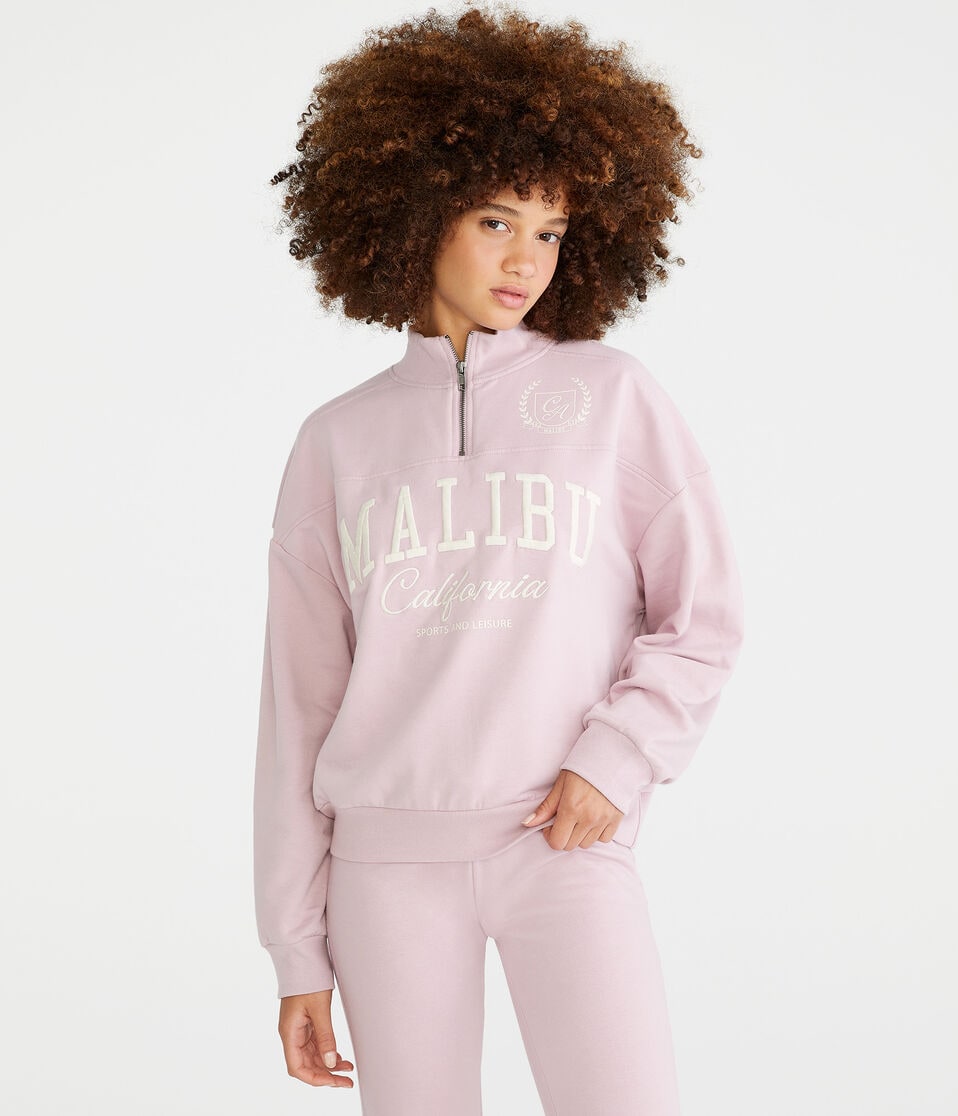 Malibu Sports Quarter-Zip Sweatshirt