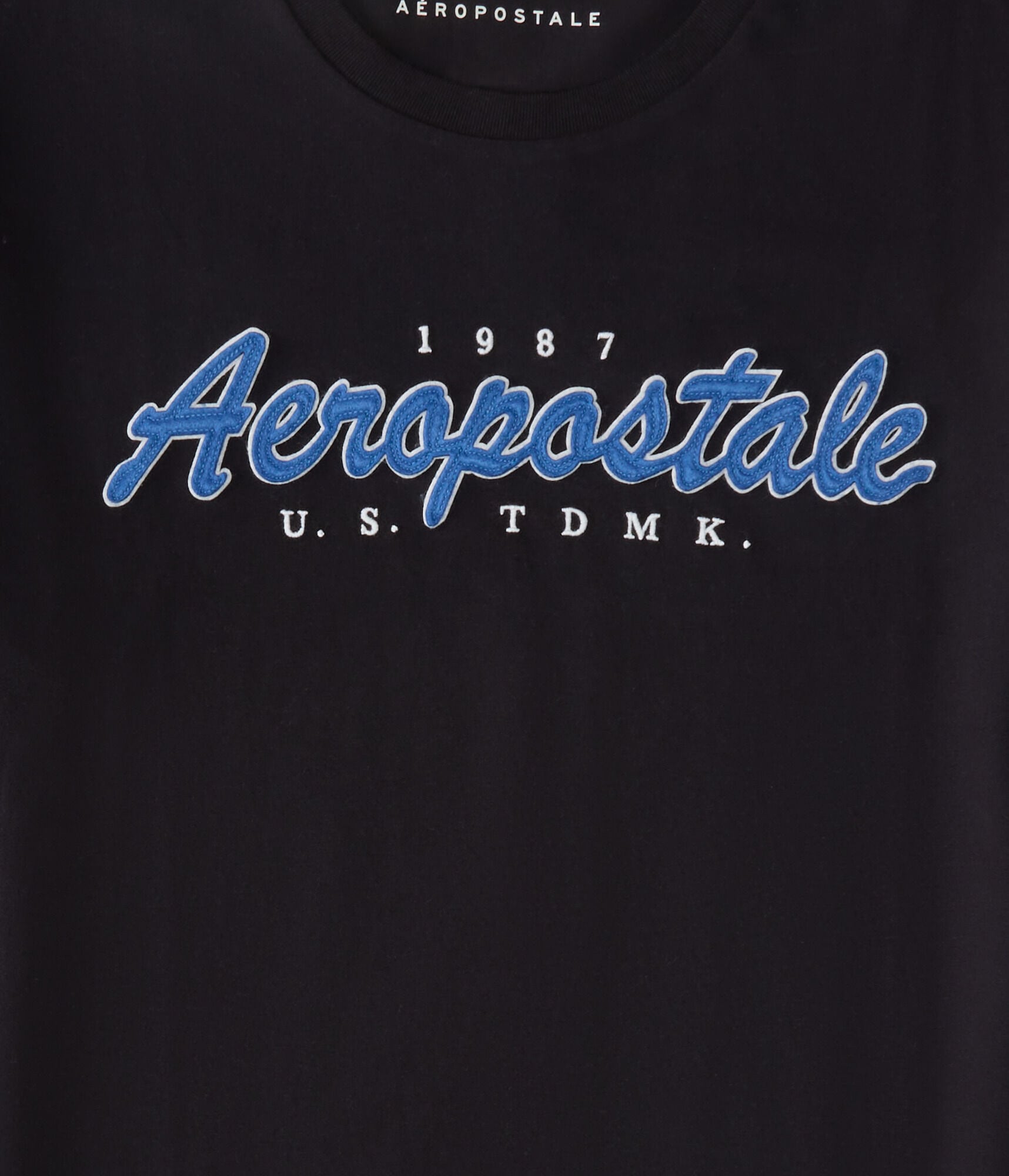 Aeropostale Script Appliqué Graphic Tee