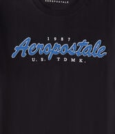 Aeropostale Script Appliqué Graphic Tee