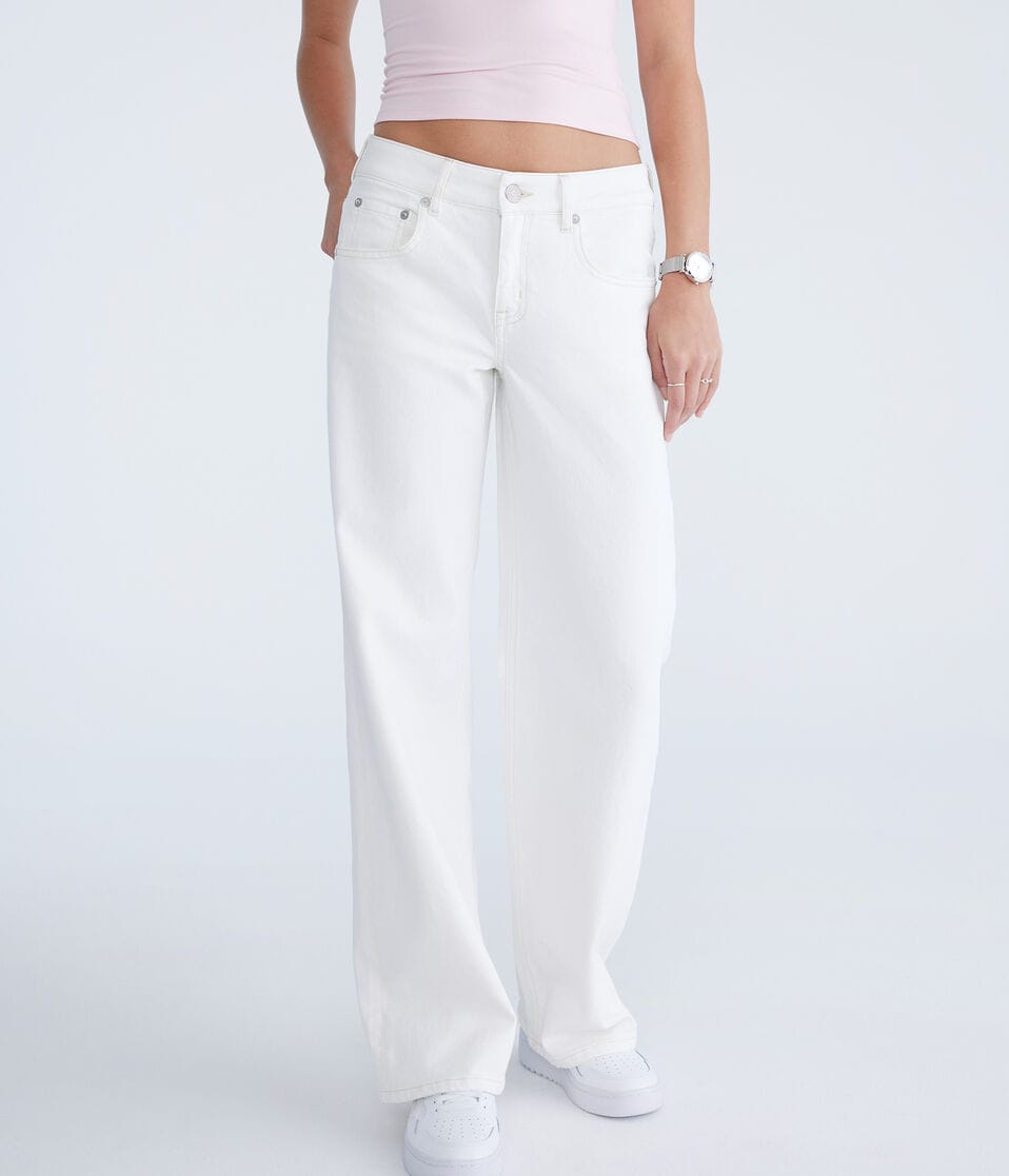 Low-Rise Baggy Wide Leg Lightweight Luxe Jean